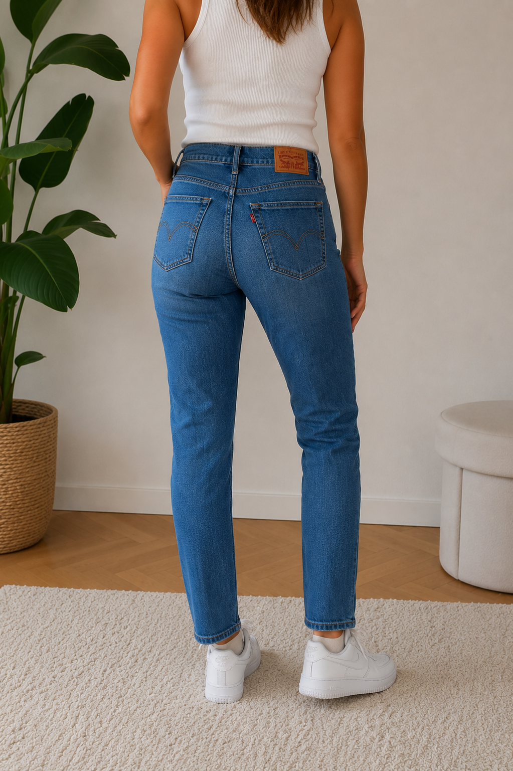 Levi’s Damenjeans – Gerade Passform